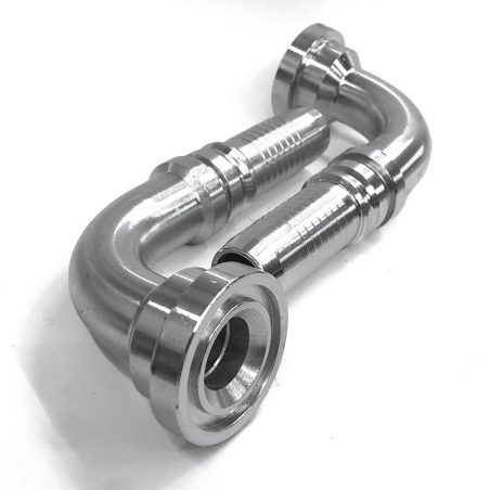 Flange SAE 6000 90° Interlock