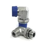 Adjustable 90° ORFS-BSP elbow