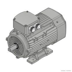Moteur électrique triphasé MEB