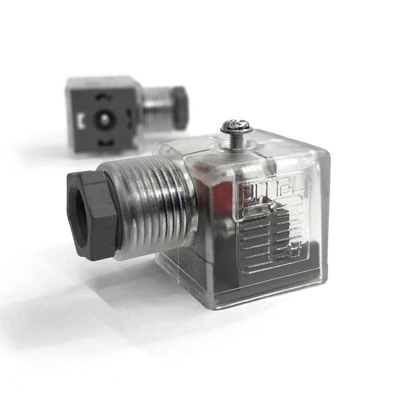 Connettore DIN 43650 con LED