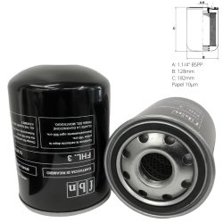 Cartucho filtrante roscado equivalente ao FBN FHL.3