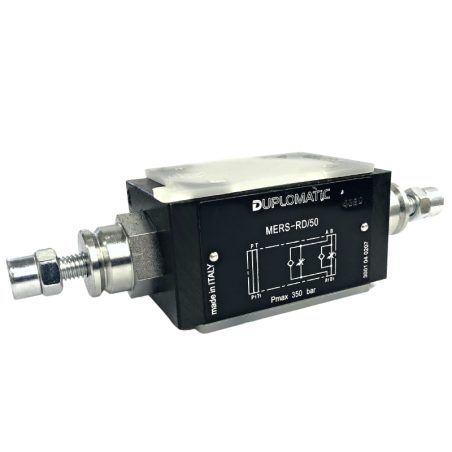 Restritor duplo modular Duplomatic MERS-RD, NG6 (CETOP 3), meter-in